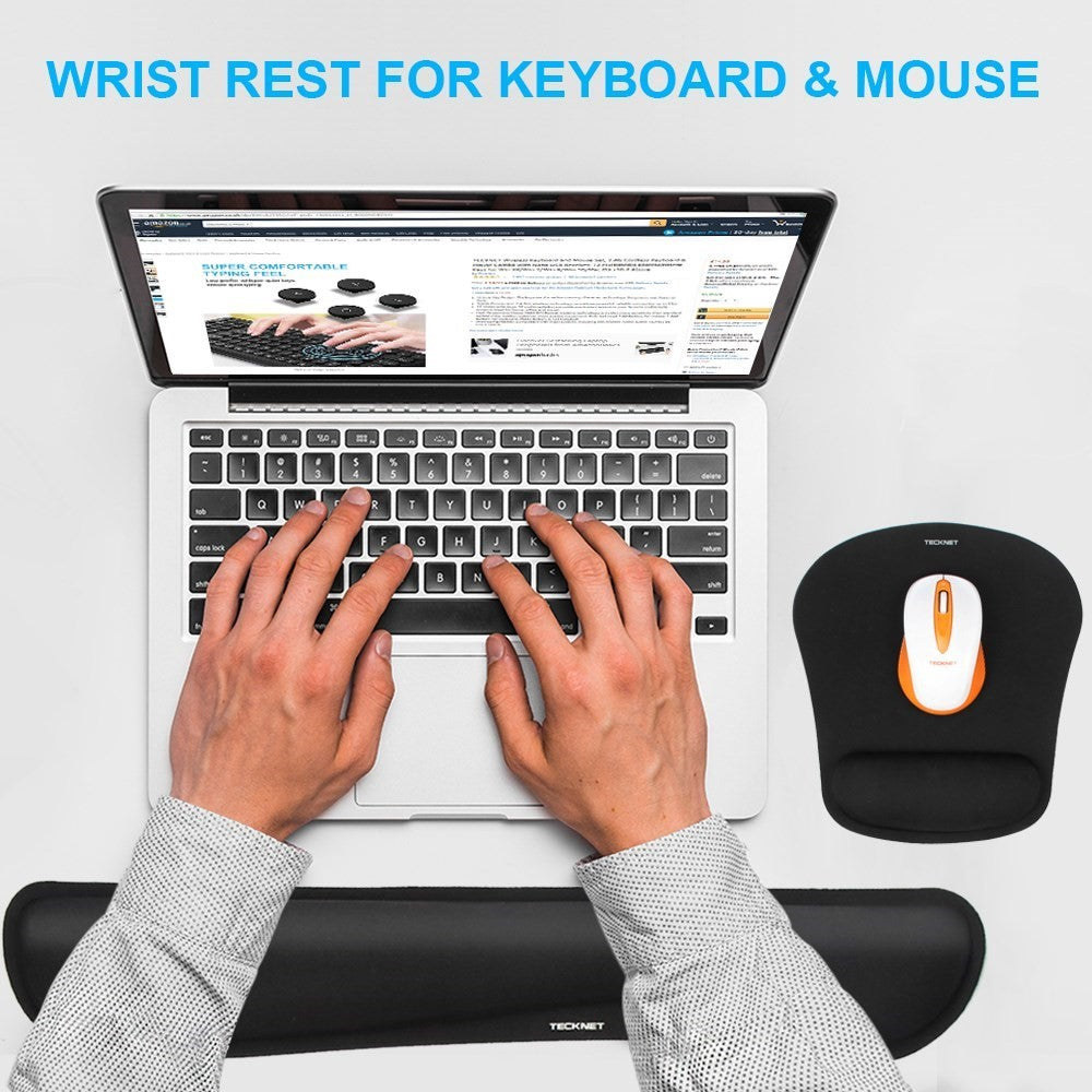 Comfortable Typing Keyboard Mat Mouse Pad Desk Game Playmat