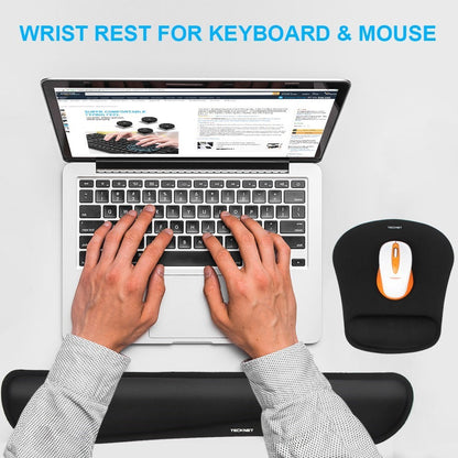 Comfortable Typing Keyboard Mat Mouse Pad Desk Game Playmat