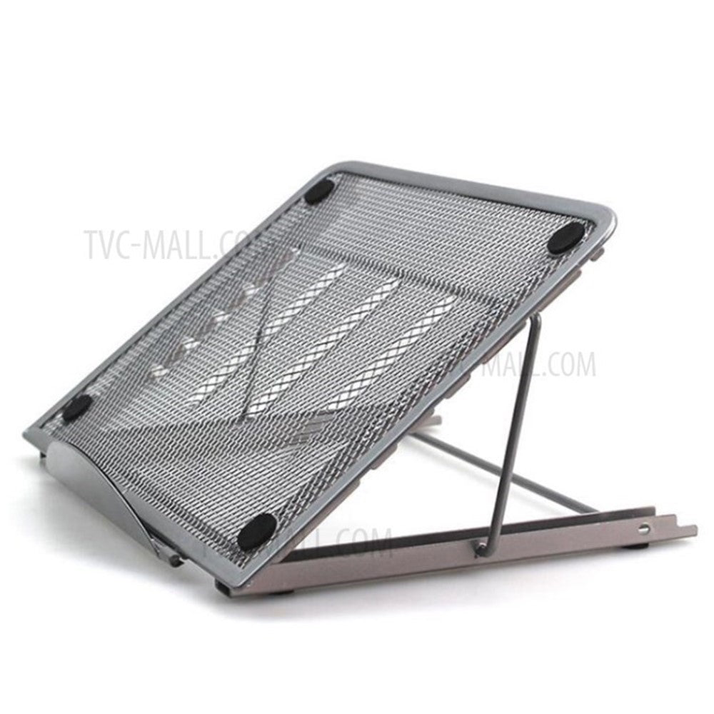Adjustable Laptop Computer Bracket Mesh Holder Stand Base
