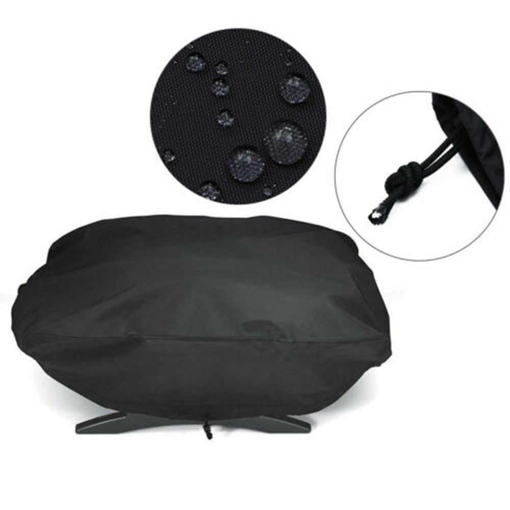 Dustproof Waterproof 210D Oxford Cloth Oven Cover for Weber 7110 Q1000 Series, Size: 67.1 x 44 x 32cm Oven Hood