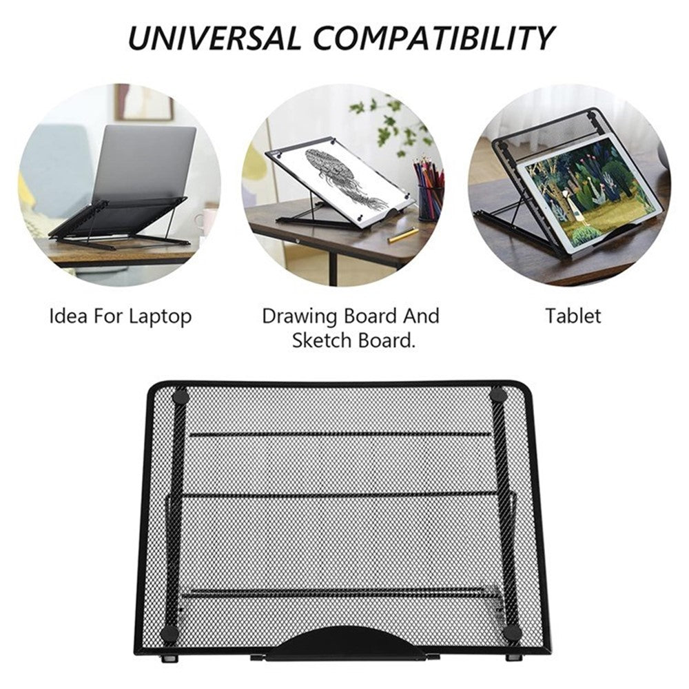 Laptop Stand 34x29.5cm Aluminum Alloy Adjustable Notebook Riser Ergonomic Laptops Elevator
