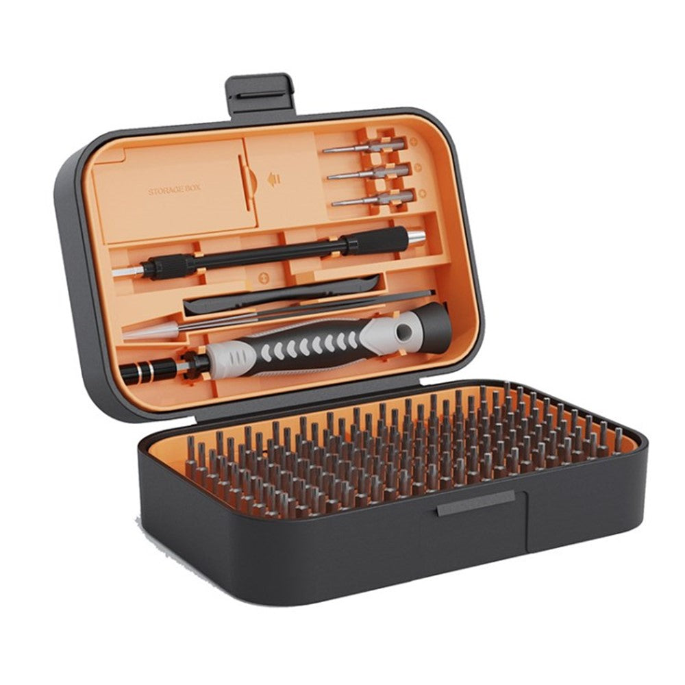 KING'SDUN 130-in-1 Precision Screwdriver Set 117 Magnetic Screw Bits Multi-Function Repair Tool Kit for Computer, Laptop