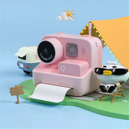 K27 48MP Instant Camera Dual Lens Printing Camera Toy with Printing Papers 2.0 inch HD Screen Kids Camera
