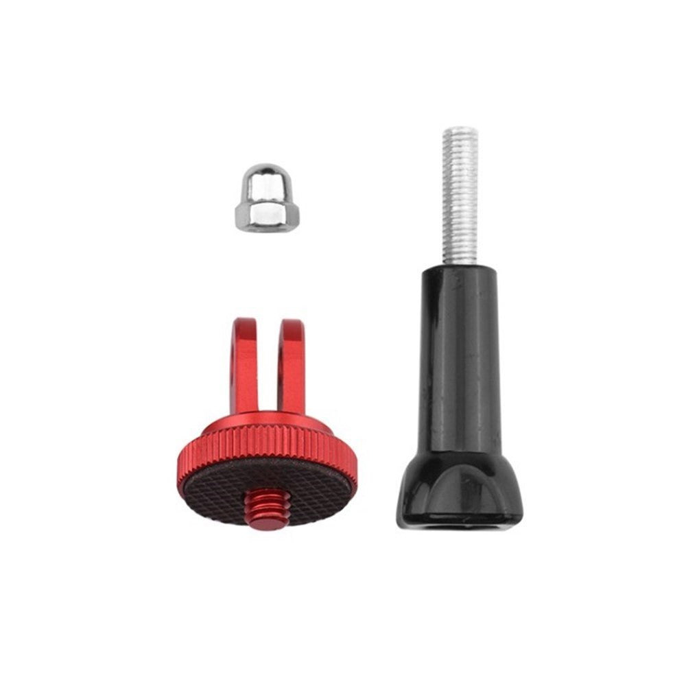 Camera Bracket Adapter for Insta360 ONE X3 / X2, Sports Camera Helmet Fixed Mounts with 1 / 4 inch Long Screw Camera Accessories