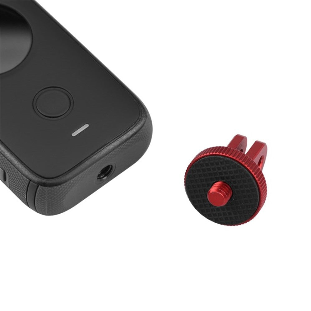 Camera Bracket Adapter for Insta360 ONE X3 / X2, Sports Camera Helmet Fixed Mounts with 1 / 4 inch Long Screw Camera Accessories