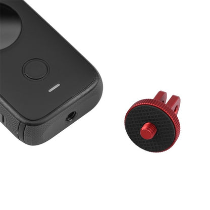 Camera Bracket Adapter for Insta360 ONE X3 / X2, Sports Camera Helmet Fixed Mounts with 1 / 4 inch Long Screw Camera Accessories