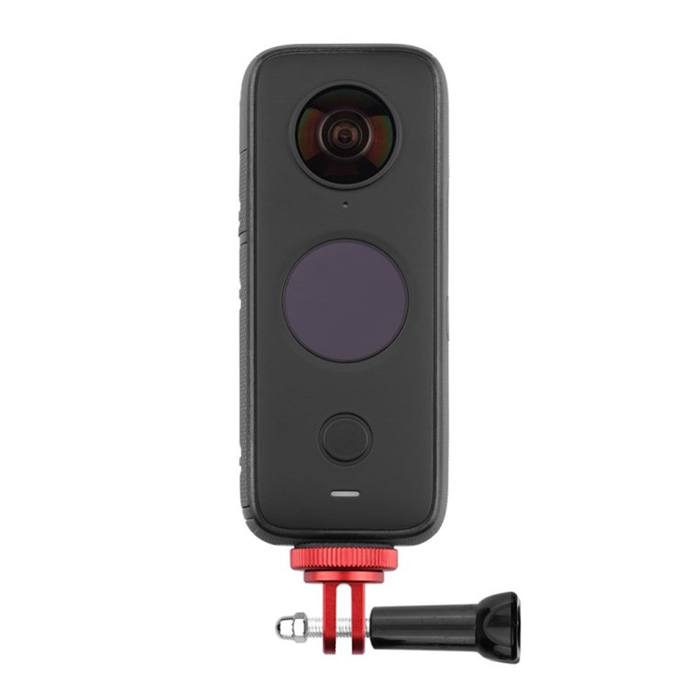 Camera Bracket Adapter for Insta360 ONE X3 / X2, Sports Camera Helmet Fixed Mounts with 1 / 4 inch Long Screw Camera Accessories