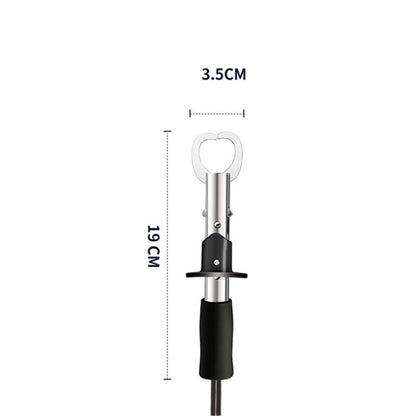 Fish Lip Gripper Fish Scales Professional Fish Holder Stainless Steel Fish Lip Grabber Fish Lip Grip Tool