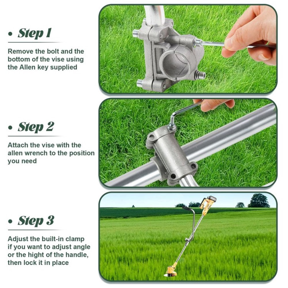 Weed Eater Handle String Trimmer Handle Ergonomic Grip for Lawn Care Landscaping Yard Trimming
