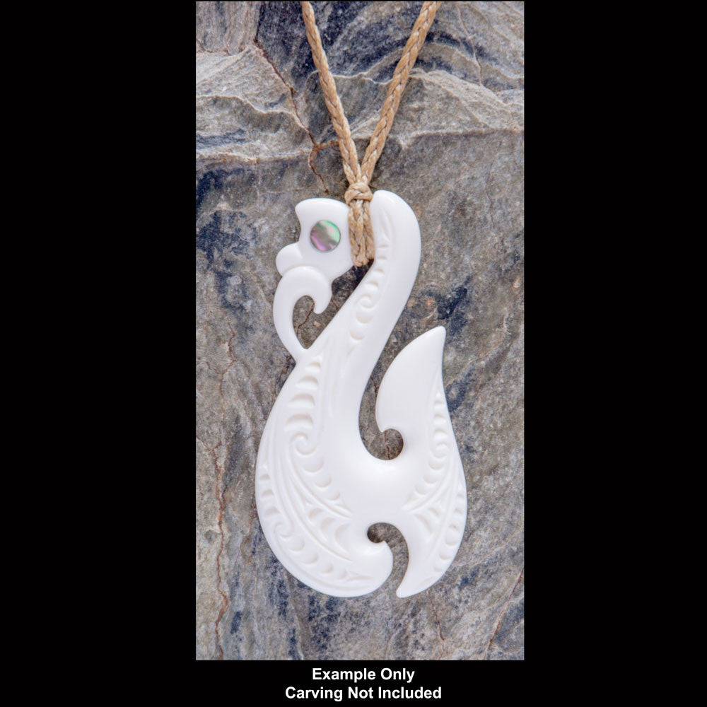 Plaited Cords with Jade Toggles -C5 Natural/Tan