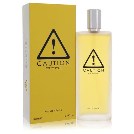 Caution Eau De Toilette Spray by Kraft 100 ml
