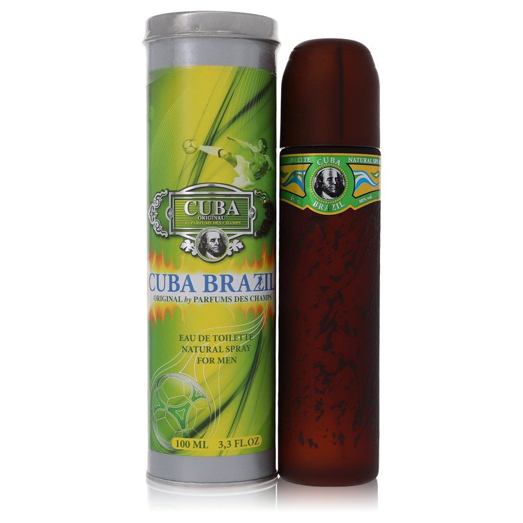 Cuba Brazil Eau De Toilette Spray by Fragluxe 100 ml