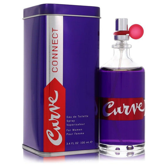 Curve Connect Eau De Toilette Spray by Liz Claiborne 100 ml