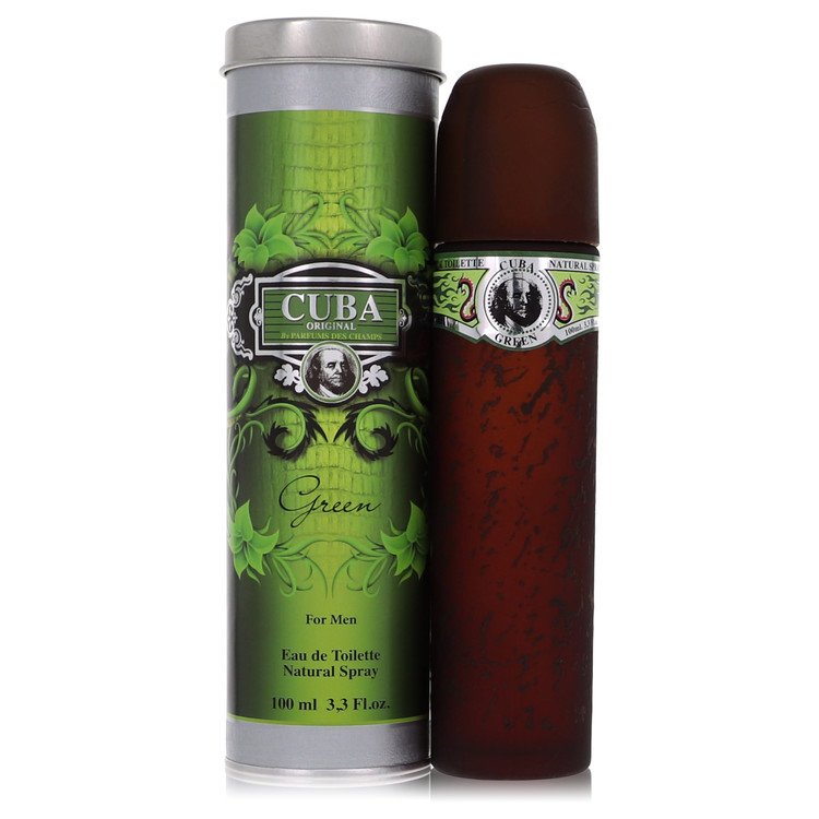 Cuba Green Eau De Toilette Spray by Fragluxe 100 ml