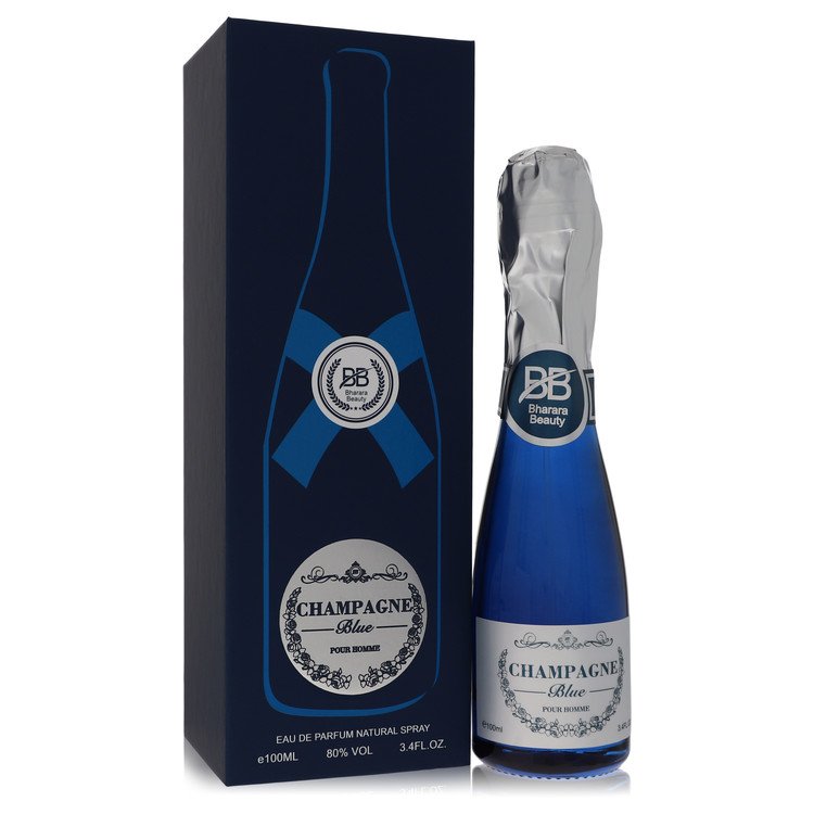 Champagne Blue Eau De Parfum Spray by Bharara Beauty 125 ml