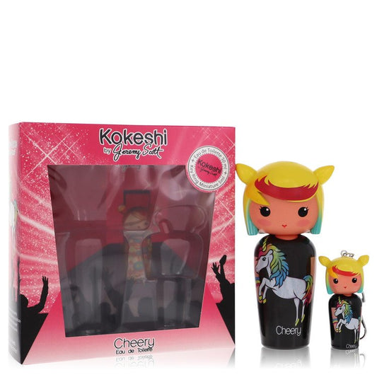 Kokeshi Cheery Eau De Toilette Spray + Free Key Ring Mini EDT Spray by Kokeshi 50 ml