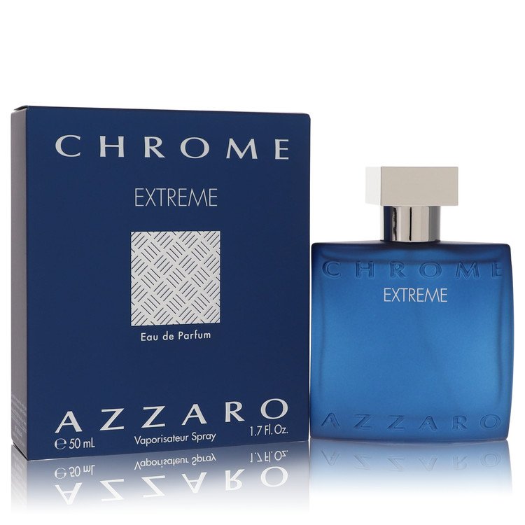 Chrome Extreme Eau De Parfum Spray by Azzaro 50 ml