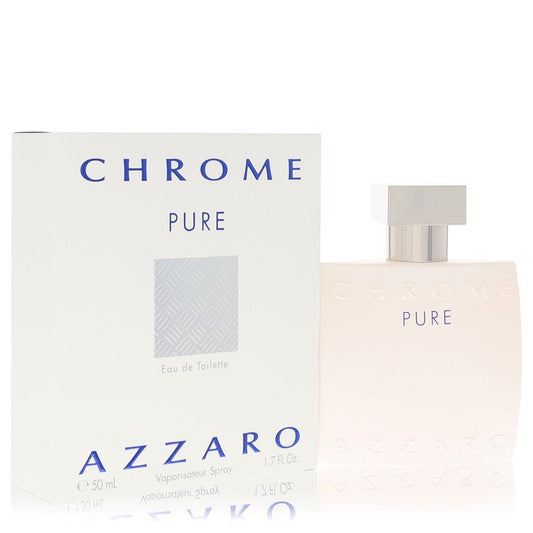 Chrome Pure Eau De Toilette Spray by Azzaro 50 ml