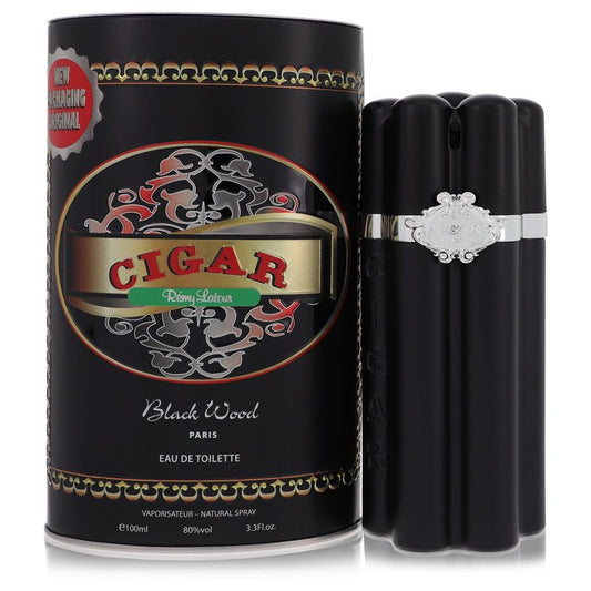Cigar Black Wood Eau De Toilette Spray by Remy Latour 100 ml