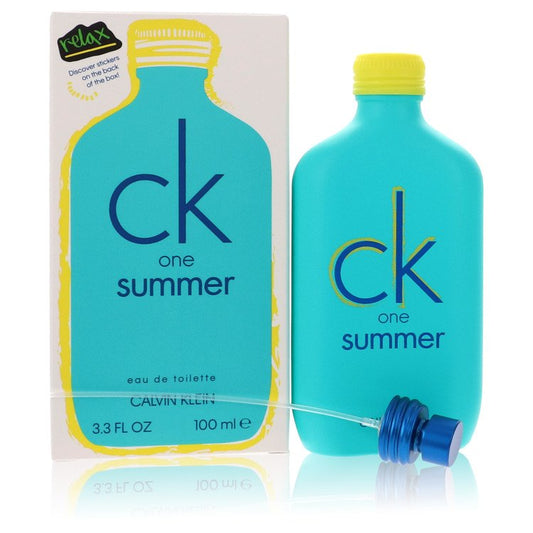 Ck One Summer Eau De Toilette Spray (2020 Unisex) by Calvin Klein 100 ml