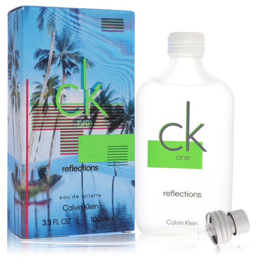 Ck One Reflections Eau De Toilette Spray (Unisex) by Calvin Klein 100 ml