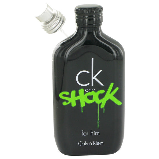 Ck One Shock Eau De Toilette Spray (unboxed) by Calvin Klein 100 ml