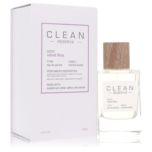 Clean Reserve Velvet Flora Eau De Parfum Spray by Clean 100 ml