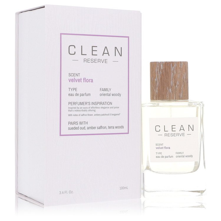 Clean Reserve Velvet Flora Eau De Parfum Spray by Clean 100 ml
