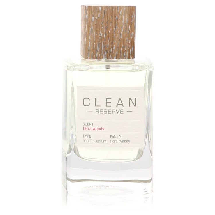 Clean Terra Woods Reserve Blend Eau De Parfum Spray (Unboxed) by Clean 100 ml