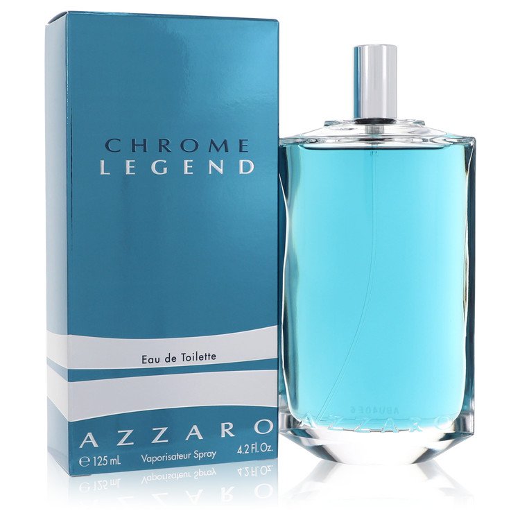 Chrome Legend Eau De Toilette Spray by Azzaro 125 ml