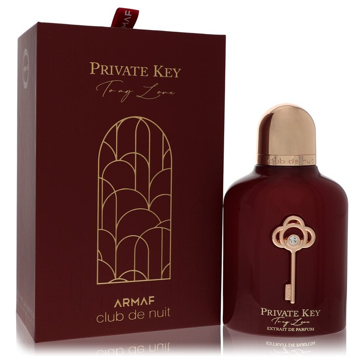 Club De Nuit Private Key To My Love Extrait De Parfum Spray (Unisex) by Armaf 100 ml