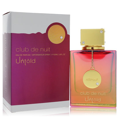 Club De Nuit Untold Eau De Parfum Spray (Unisex) by Armaf 106 ml