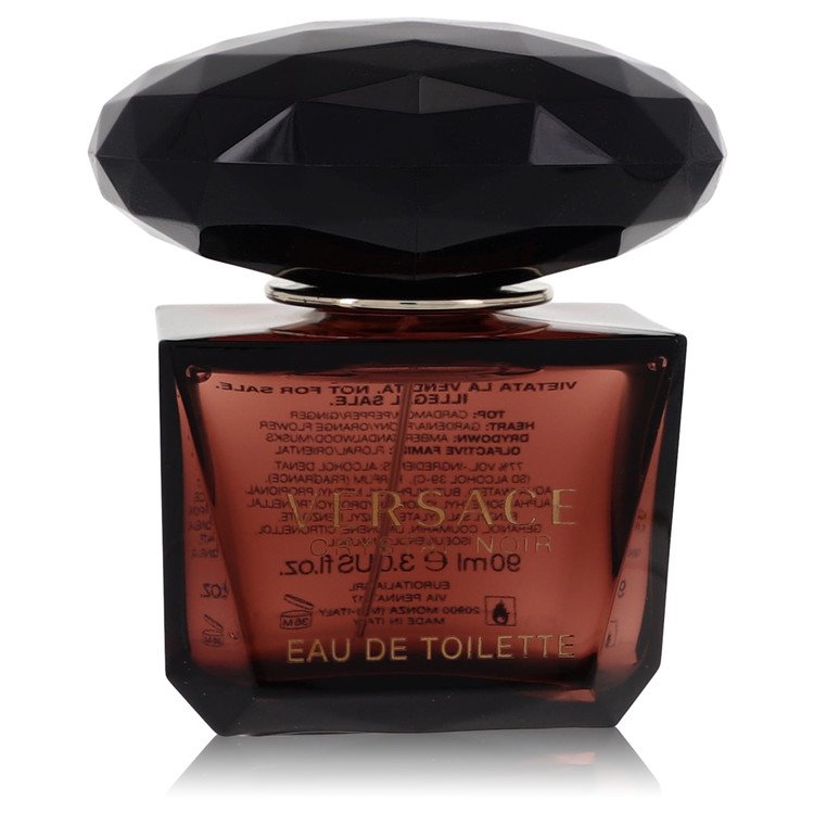 Crystal Noir Eau De Toilette Spray (Tester) by Versace 90 ml