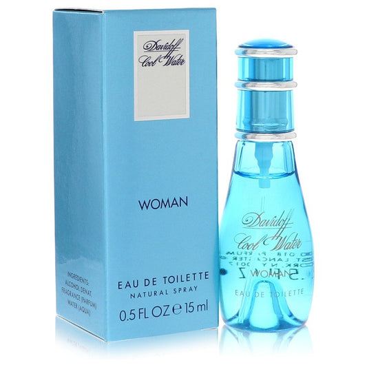 Cool Water Eau De Toilette Spray by Davidoff 15 ml