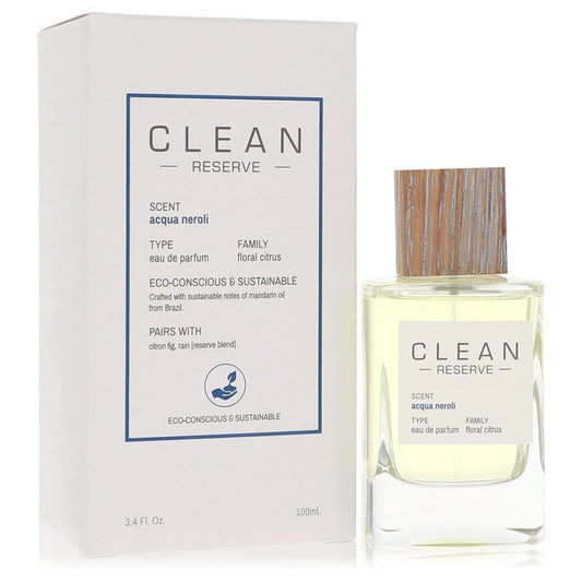 Clean Reserve Acqua Neroli Eau De Parfum Spray by Clean 100 ml