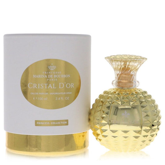 Cristal Dor Eau De Parfum Spray by Marina De Bourbon 100 ml