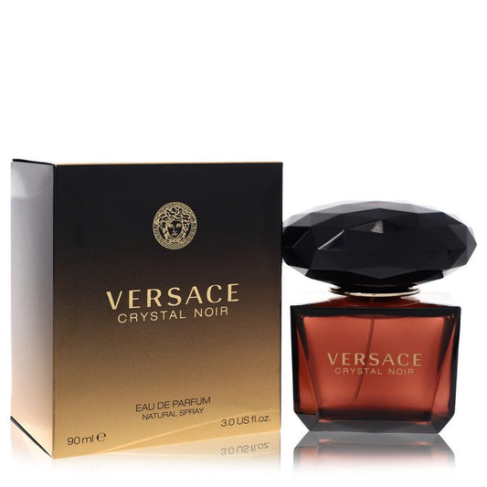 Crystal Noir Eau De Parfum Spray by Versace 90 ml