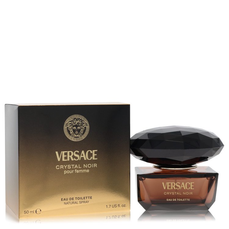 Crystal Noir Eau De Toilette Spray by Versace 50 ml
