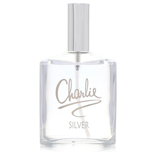 Charlie Silver Eau De Toilette Spray (unboxed) by Revlon 100 ml