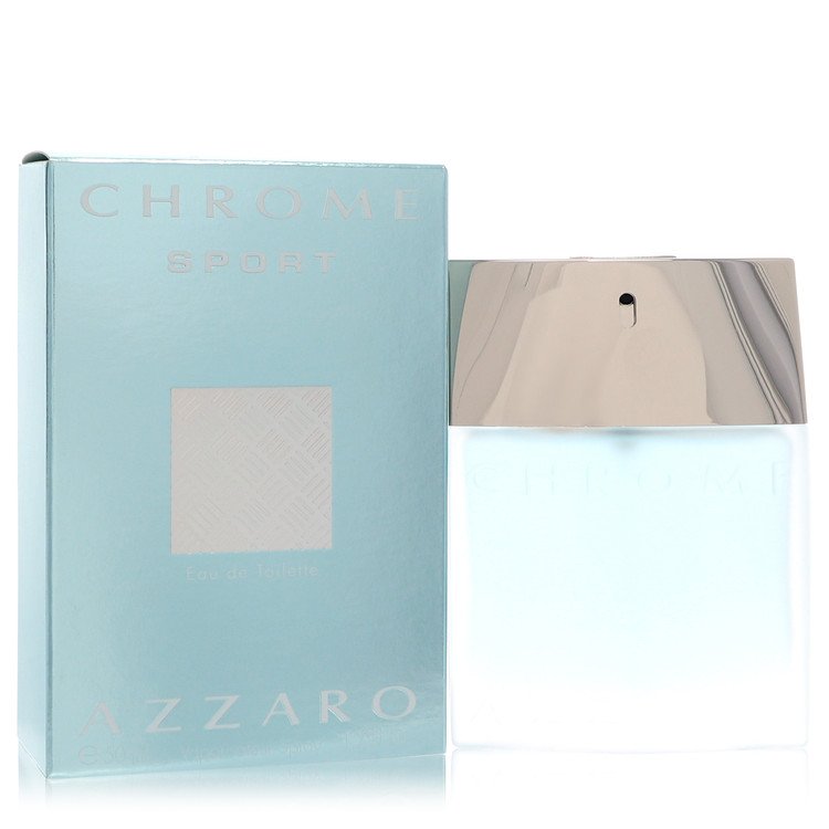 Chrome Sport Eau De Toilette Spray by Azzaro 50 ml