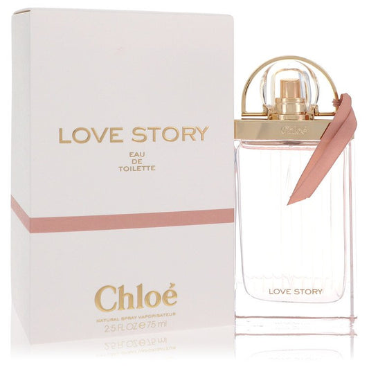 Chloe Love Story Eau De Toilette Spray by Chloe 75 ml