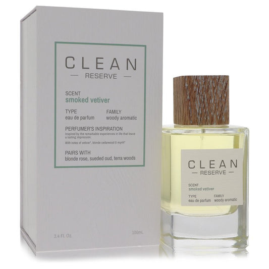 Clean Smoked Vetiver Eau De Parfum Spray by Clean 100 ml