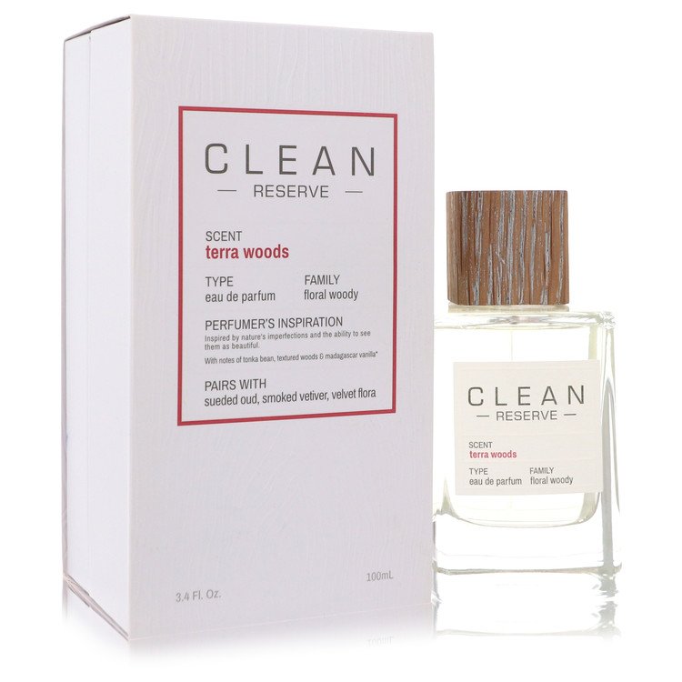 Clean Terra Woods Reserve Blend Eau De Parfum Spray by Clean 100 ml