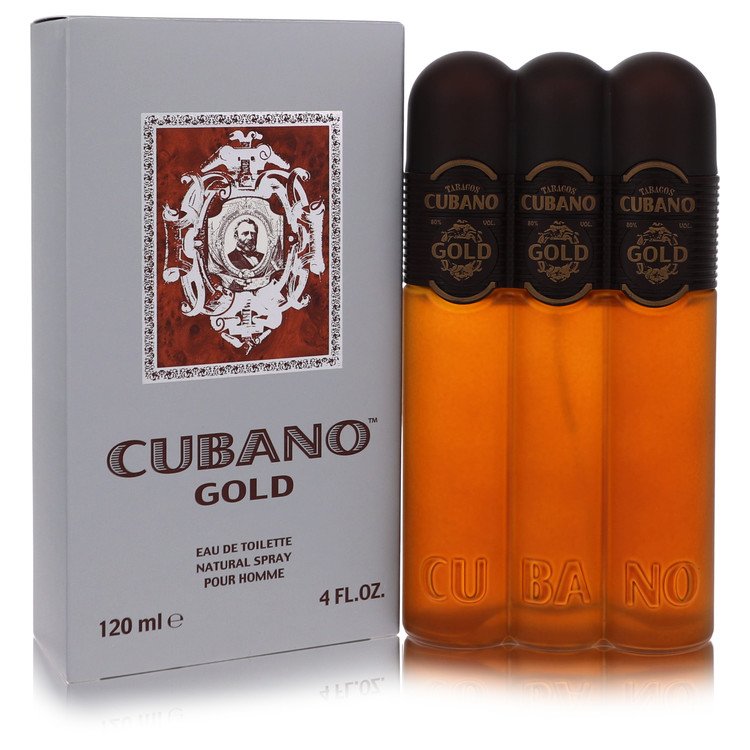 Cubano Gold Eau De Toilette Spray by Cubano 120 ml