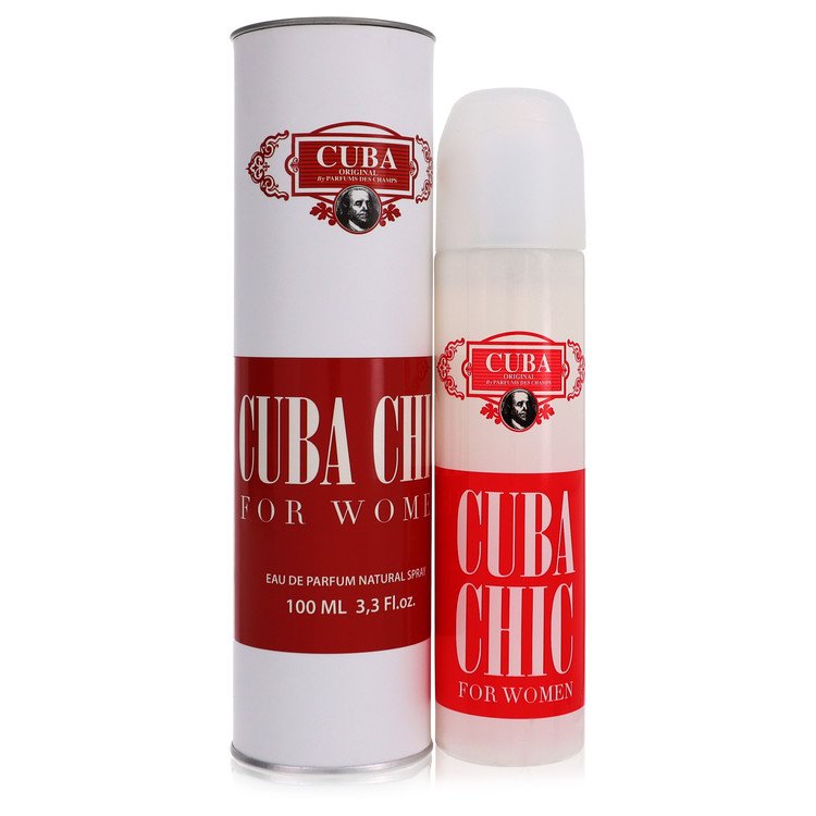 Cuba Chic Eau De Parfum Spray by Fragluxe 100 ml