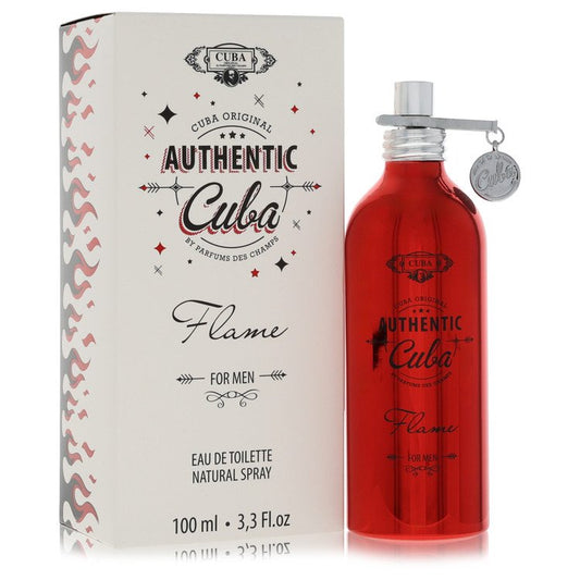 Cuba Authentic Flame Eau De Toilette Spray by Cuba 100 ml