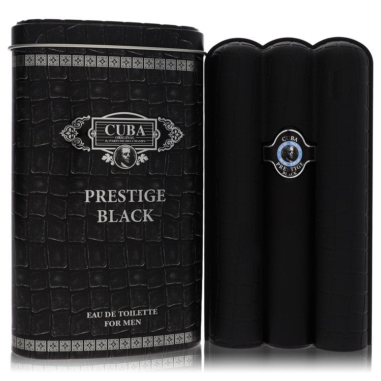 Cuba Prestige Black Eau De Toilette Spray by Fragluxe 90 ml