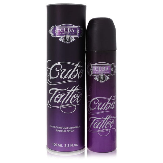 Cuba Tattoo Eau De Parfum Spray by Fragluxe 100 ml