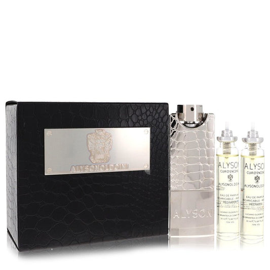 Cuir Dencens Gift Set - 3 x 2.0 oz Esprit de Parfum Sprays by Alyson Oldoini --