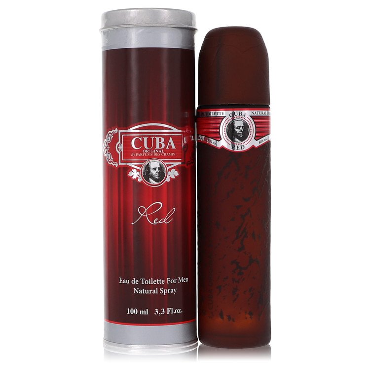 Cuba Red Eau De Toilette Spray by Fragluxe 100 ml